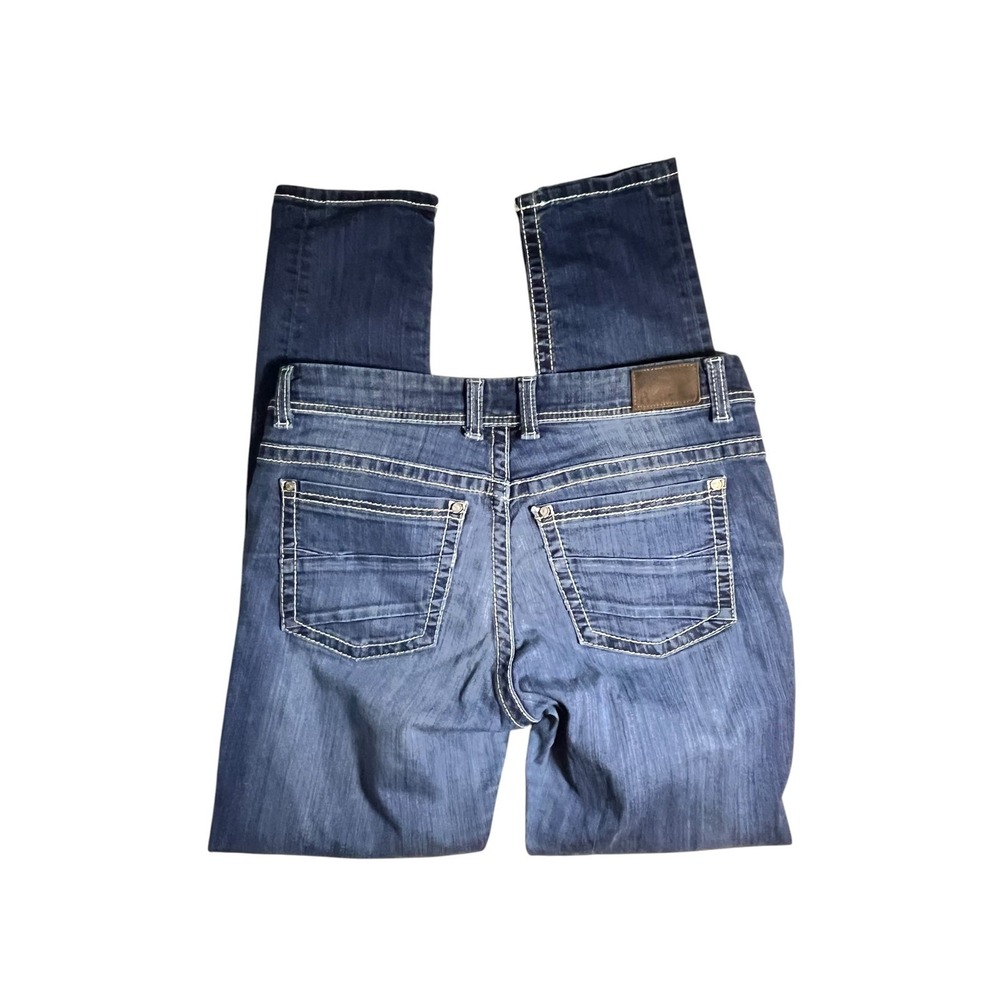 BKE Payton Women's Jeans 31x33.5 31L Denim Thick Stitch Skinny Tapered
